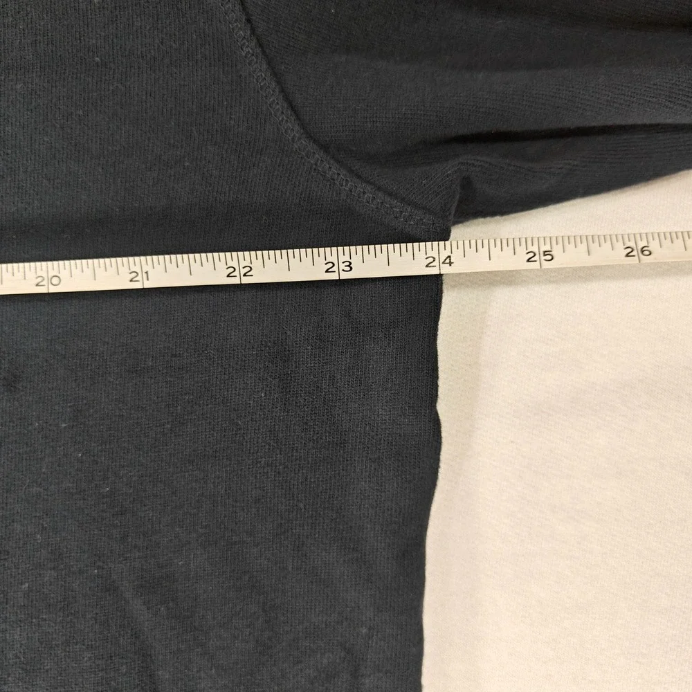 J. Crew Mens XL Navy Blue Long Sleeve T-Shirt 100% Cotton Crewneck Solid Basic